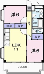 京口駅 徒歩18分 3階の物件間取画像